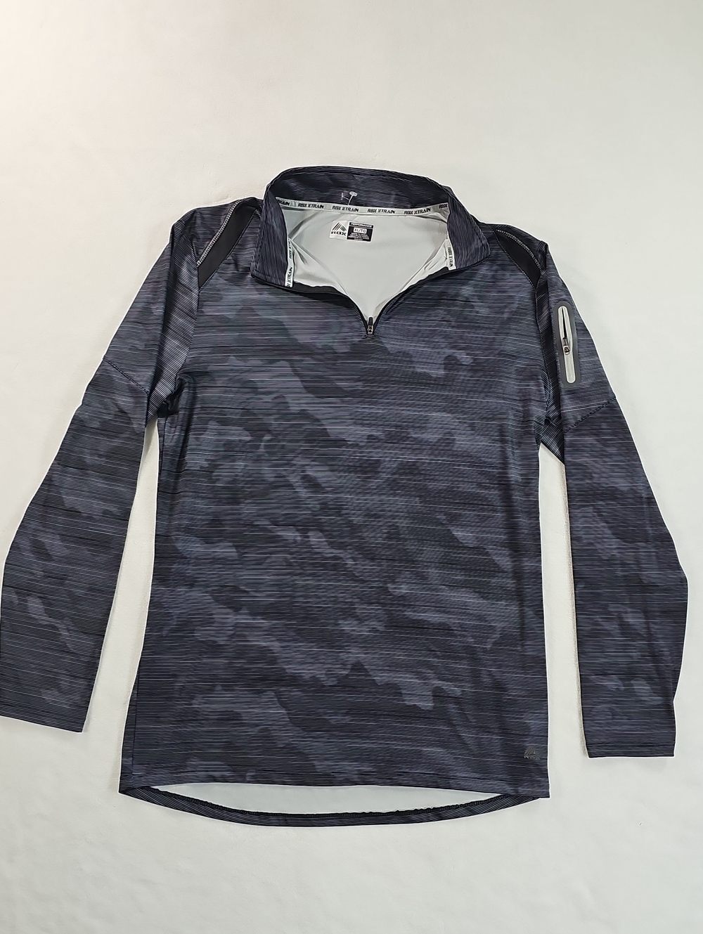 RBX Performance Pullover in Light Gray and Dark Gray